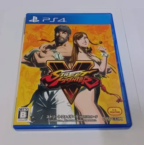 Street Fighter V - Hot! Package | PS4 | Japonês | Original | Usado |