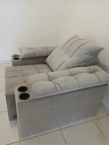 Sofá retrátil reclinável Novo