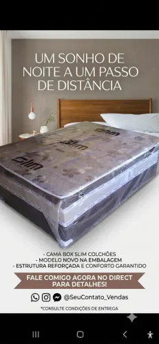 cama box. promoção