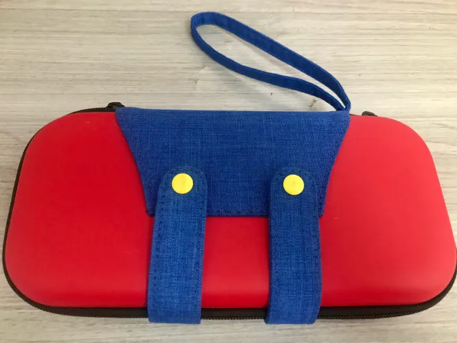 Case super Mário Nintendo Switch 1/2 lite e Oled