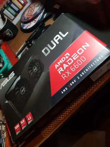 Caixas Vazias de Placa de Vídeo RX 6600