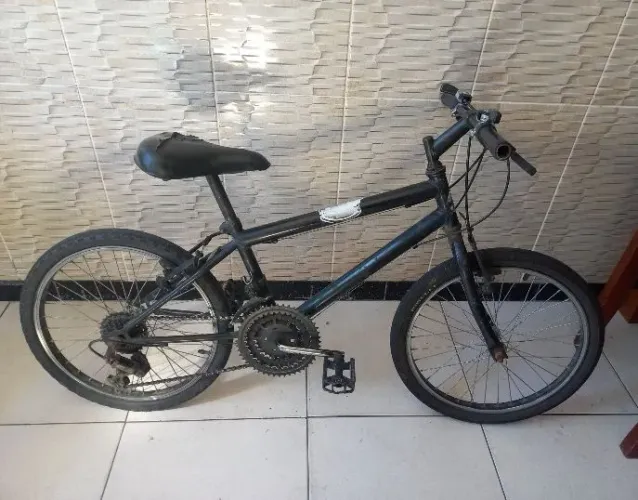 Bicicleta com marcha