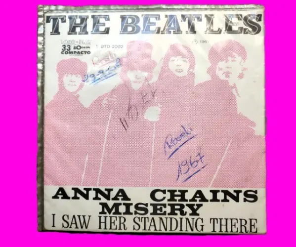 LP COMPACT DUPLO " THE BEATLES " 1967 - Anna / Chains / Misery / I Saw her Standing There