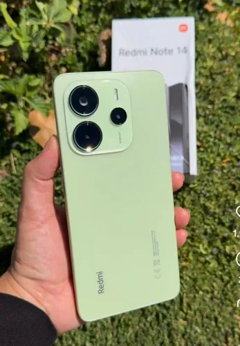 Celular Note 14 4G 256GB 8GB - Verde -- Celular Novo com NF | Loja Física | Entrega Ágil