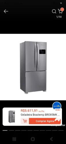 Geladeira Brastemp