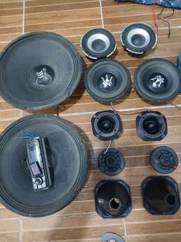Kit de Alto falantes para som automotivo