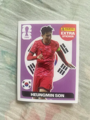 Vendo carta Extra sticker do heungmin son