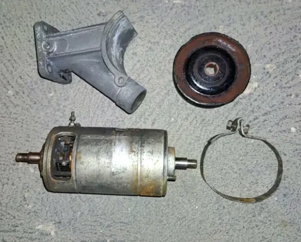 Dínamo automotivo Fusca Antigo Gurgel Kombi placa preta