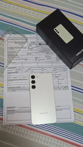  Samsung S23 plus 256gb branco com nota fiscal