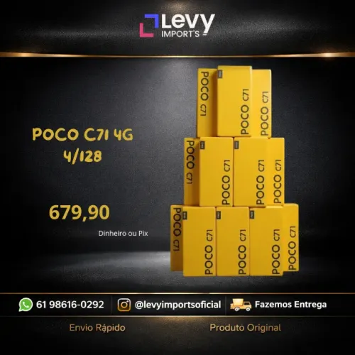 Smartphone Poco C71 4 Ram 128 GB