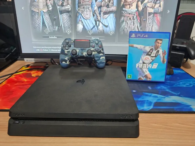 PS4 500GB 1 CONTROLE E 1 JOGO