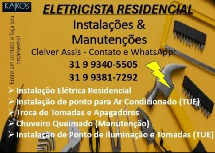 ELETRICISTA RESIDENCIAL E COMERCIAL