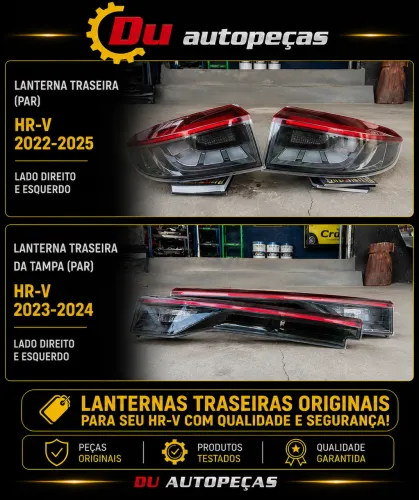 Lanterna traseira Honda HR-V