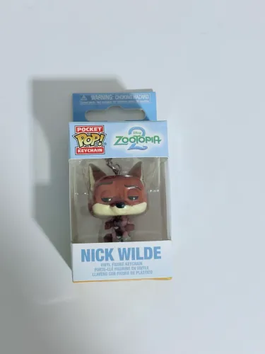 Chaveiro Funko Pop - Nick Wilde Zootopia 2