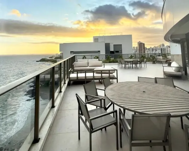 ALUGUEL QUARTO E SALA VISTA MAR NO BEACH CLASS ONDINA