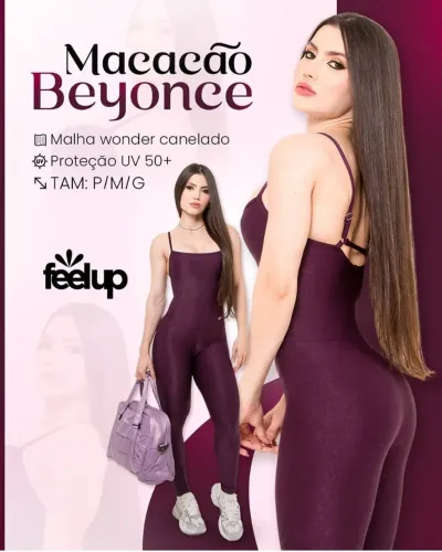 MACACÃO FEEL UP NOVO (NUNCA USADO)