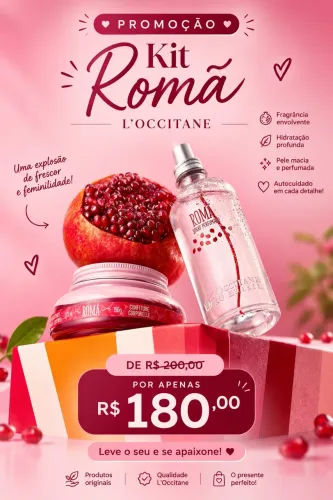 Kit da L'Occitane de romã