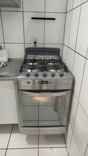 Fogão Inox digital 