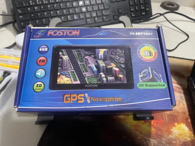 GPS foston na caixa novo