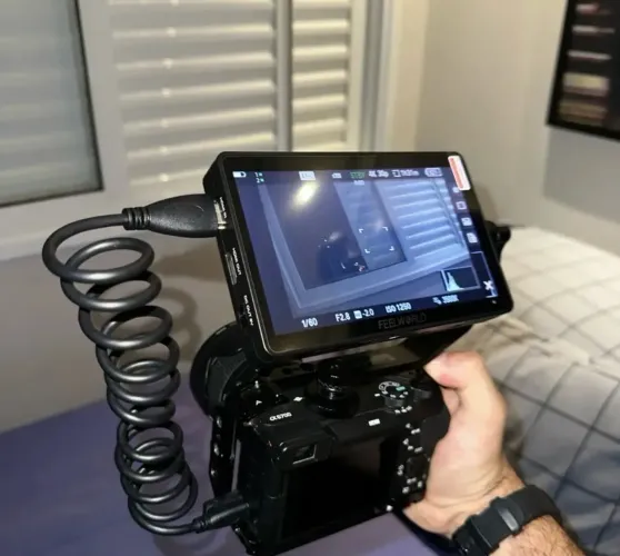 Feelworld F6 Plus monitor 4k 6"