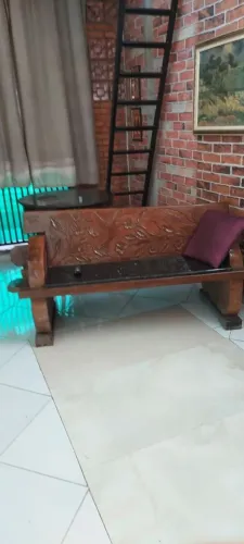 Banco rústico