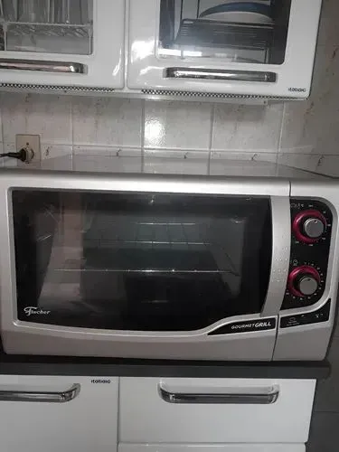 Forno de Bancada Elétrico Fischer Gourmet Grill 44l Inox