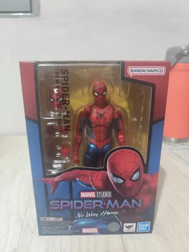 Sh figuarts spiderman no whay home new red blue suit