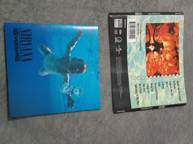 Cd Nirvana apenas o Encarte original