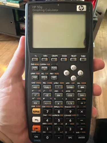 Calculadora gráfica hp 50g