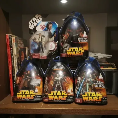 Coleção de bonecos raros star wars originais da hasbro
