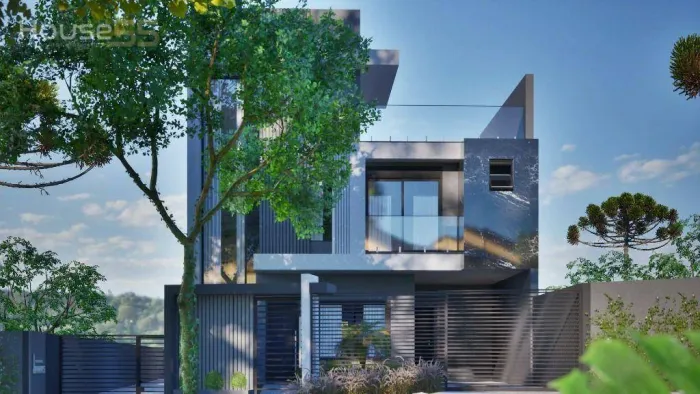 Sobrado com 3 dormitórios à venda, 142 m² por R$ 969.000,00 - Novo Mundo - Curitiba/PR