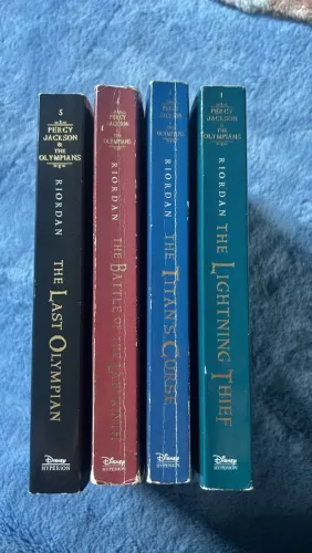 Coleção Percy Jackson em Inglês - 4 Livros Originais | Rick Riordan