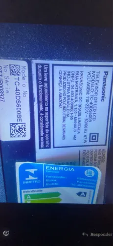 Tv com defeito 
