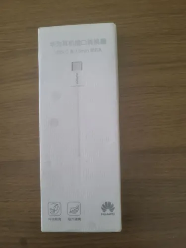 Cabo adaptador de áudio original usb c para entrada p2 3.5mm 90 cm huawei cm20 usb-c
