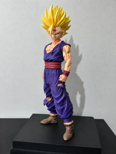 action figure Gohan super Sayajin - 45 cm com base - figura perfeita