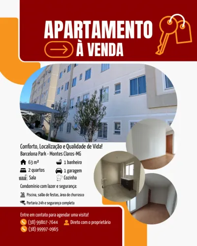 APARTAMENTO À VENDA | MONTES CLAROS/MG