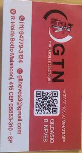 Perfurações em concreto..obras civil