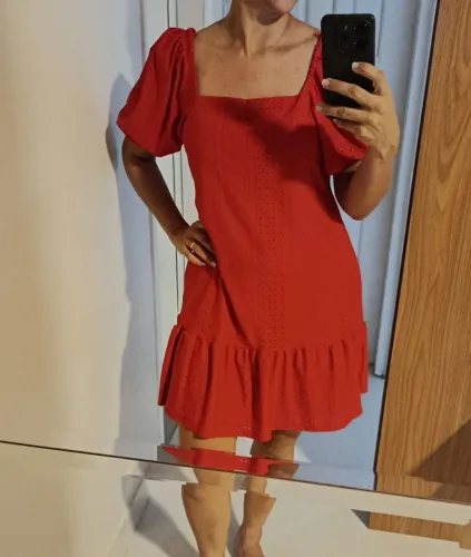 Vestido vermelho M