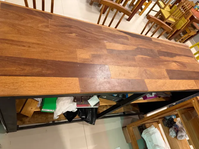 Balcão modular de Madeira 