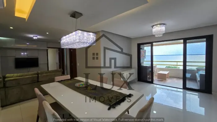Sola da Praia / 2 semi suítes e 1 suíte / mobiliado / vista para o rio