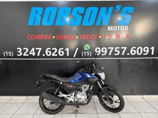 Honda Cg Start 160c 2026 0km já documentada e transferência grátis