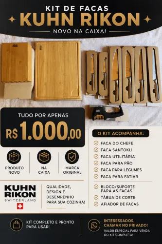 Facas kuhn rikon