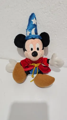 Mimi Pelúcia Mickey Feiticeiro original da Disney.