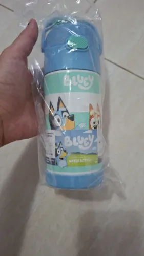 Garrafinha thermos bluey