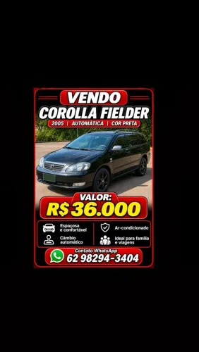 Toyota Corolla Fielder SW 1.8/1.8 XEI Flex Aut. 2005