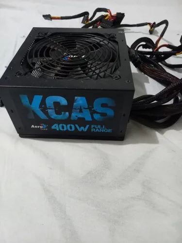 Aerocool KCAS 400W 80 Plus White Full Range. Fonte para pc
