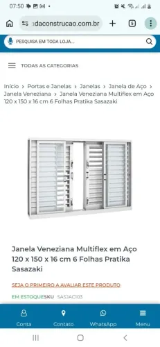 Janela Aco Sasazaki