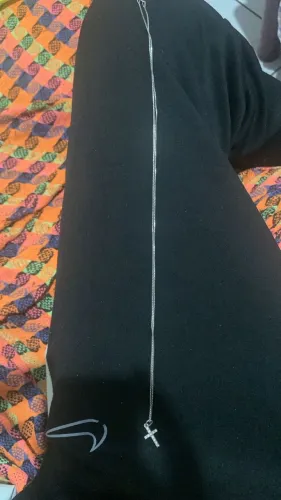 Corrente de prata 70cm 