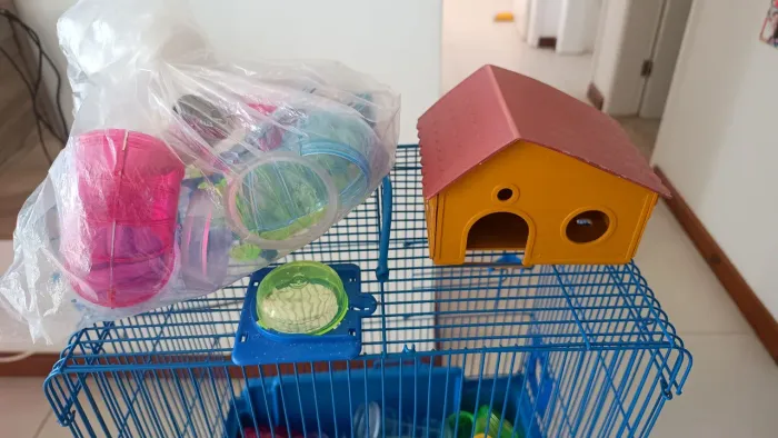 Gaiola para hamster 