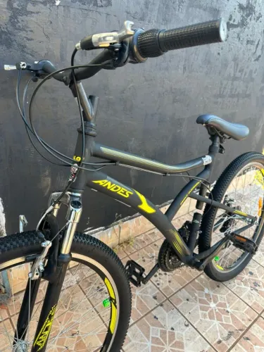 Bicicleta Aro - 26 - Andes - Preto - Caloi - Rihappy